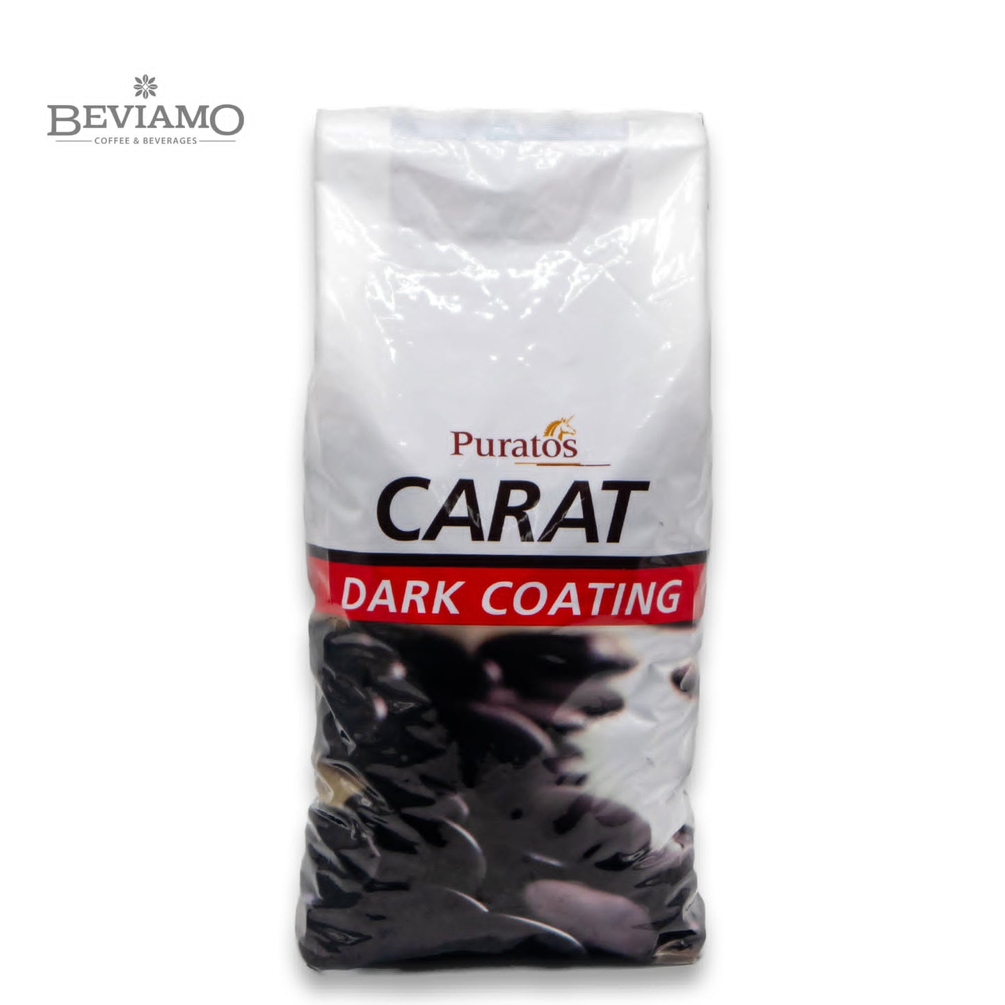 C PURATOS CARAT COVERLUX DARK CHOCOLATE COINS 5Kg