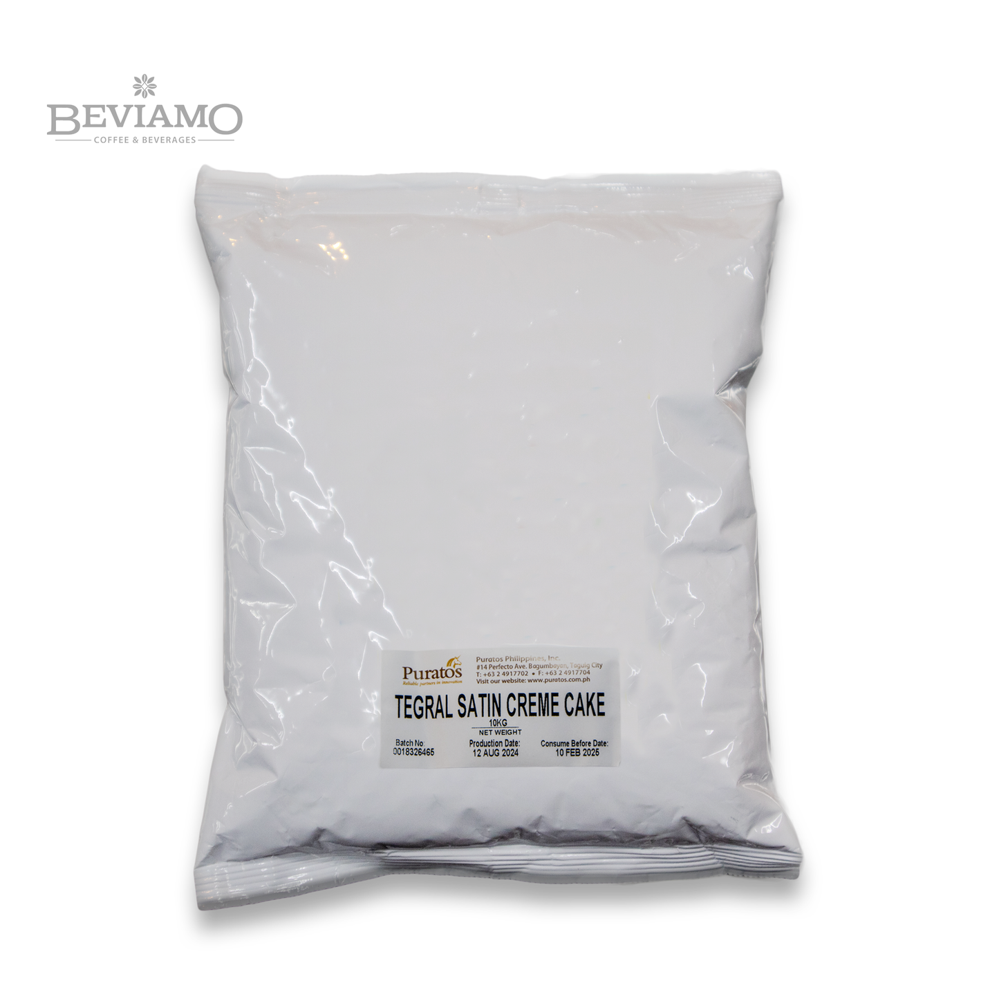 Puratos Satin Crème Cake 10kg