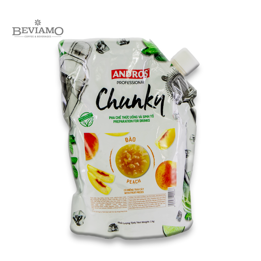 Andros Professional Peach Chunky 1kg